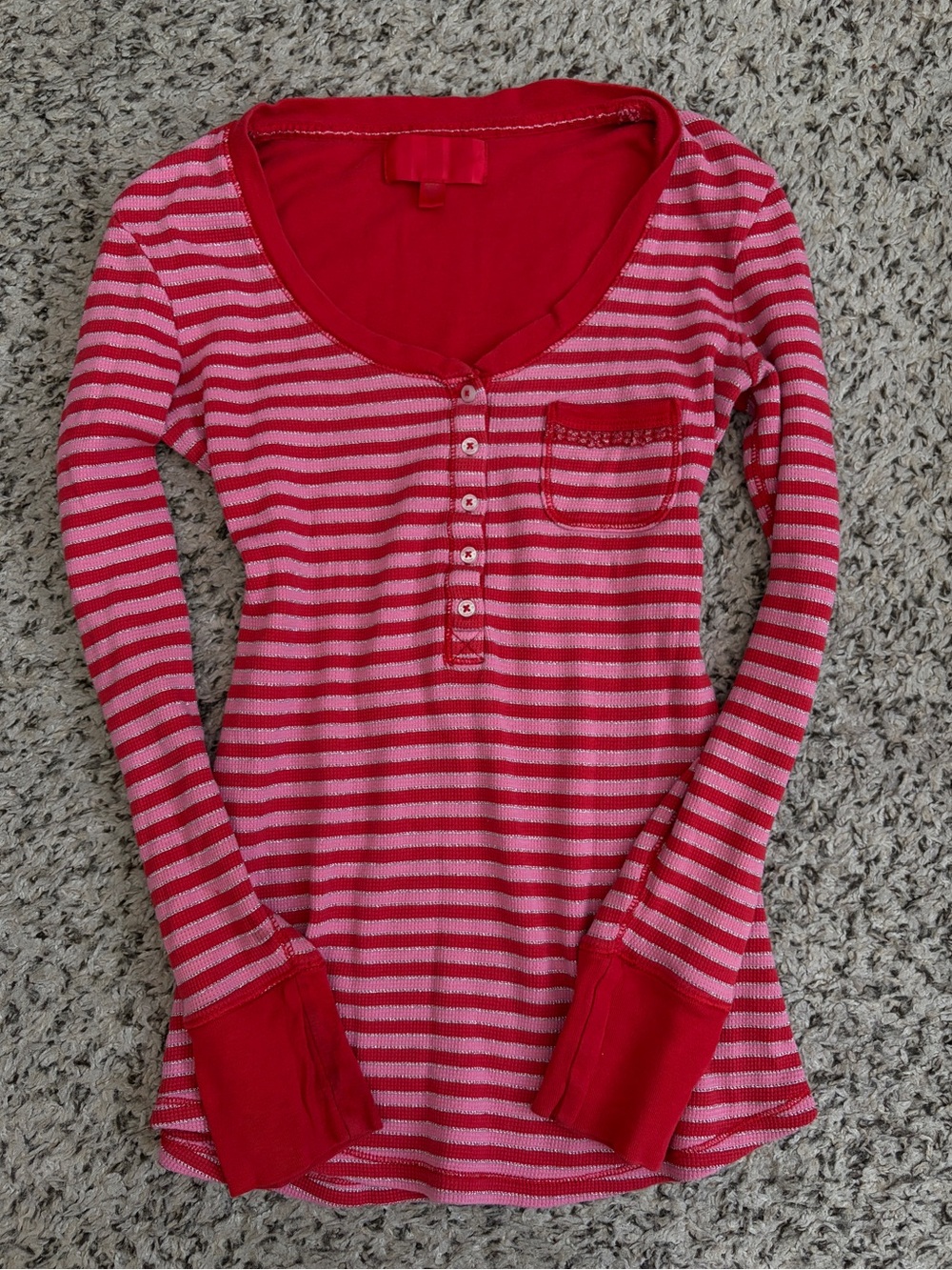 Rare Vintage Victorias Secret Pajama Top